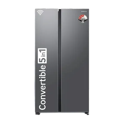 SAMSUNG 653 Litres 3 Star Frost Free Side by Side Refrigerator with Twin Cooling Plus Technology