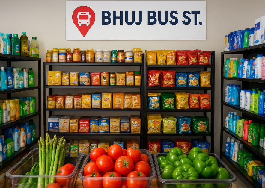 Bhuj Bus St. store banner